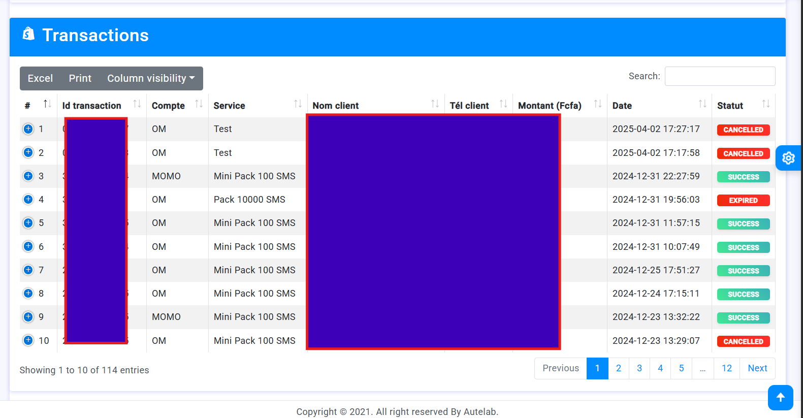 Plateforme d’Agrégation de Paiement et de Gestion des Transactions - Image 9